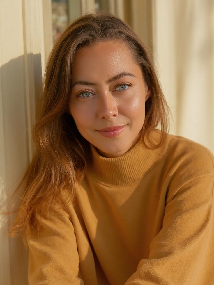 Stimmungsvoller Moment mit Franziska Kelch — Körperwahrheit leben